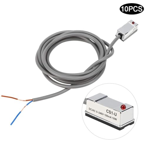 10 Unidades Interruptor Magnético CS1-U 10W Cilindro Pneumático Liga/desliga para SI.SU.SC.JSI.MI.MA