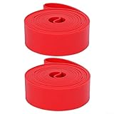 Cinta de llanta de bicicleta de montaña y almohadilla antipinchazos para un mejor rendimiento de neumáticos (26 pulgadas)