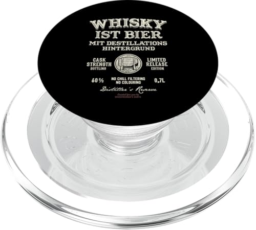 Cerveza con Fondo de destilación Whisky PopSockets PopGrip para MagSafe