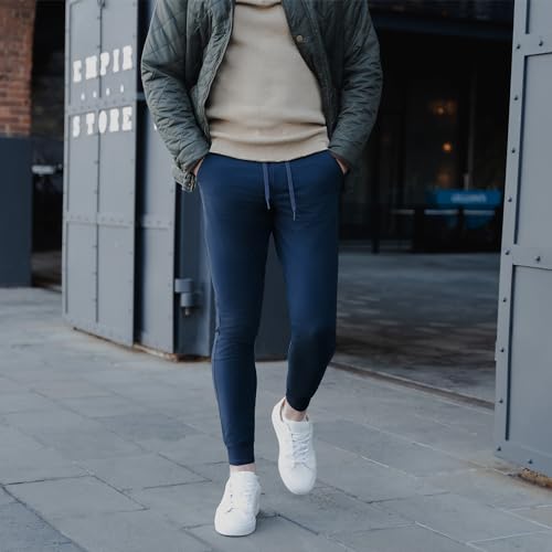 birddogs Mens Joggers – Stretch, Workout Sweatpants with Secure Zipper Pockets – Athletic Slim Fit4