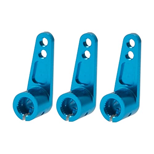 Vgoohobby XZ364 3Pcs Vgoohobby Metal 25T Servo Horn 25-Teeth Steering Arms For Standard Servo Motors Compatible With Traxxas Axial Tamiya Hsp Redcat 1/8 1/10 Rc Crawler Drift Racing Car thumb #4