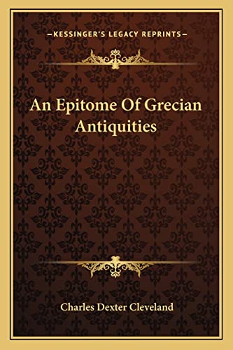 An Epitome Of Grecian Antiquities