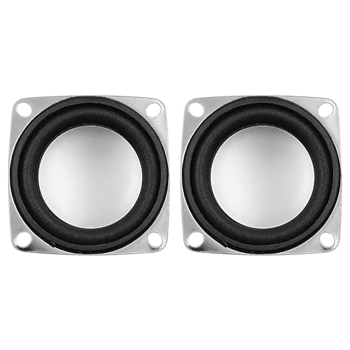 Tiardey 2PCS 4Ohm DIY Kleine Full Range Audio Lautsprecher Stereo Woofer Lautsprecher für DIY Lautsprecher