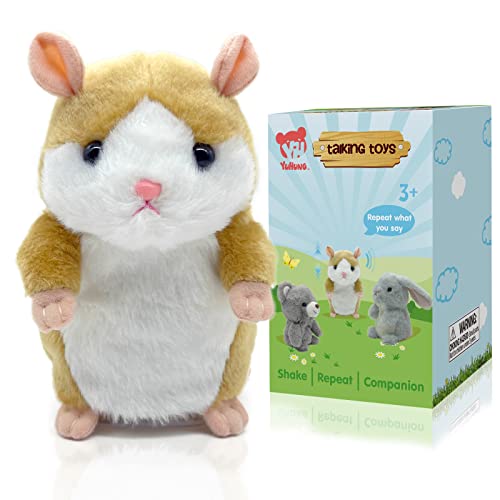 Yh Yuhung Talking Hamster Plush Toy Repeats What You Say Voice Repeating Stuffed Animal Talk Back Toy For Kids #TOP4