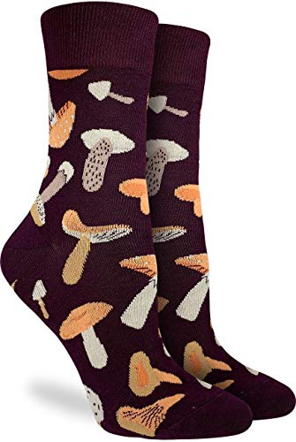 Good Luck Sock Women s Mushrooms Socks, Adult