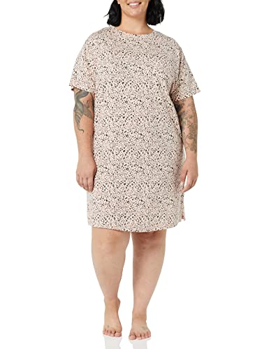 Amazon Essentials Women's Knit Jersey Sleep Tee...
