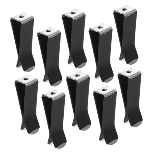 ULTECHNOVO 10 clips para rejillas de ventilación de coche, accesorios para coche, clips metálicos para tomas de aire, fácil instalación y extracción para difusores