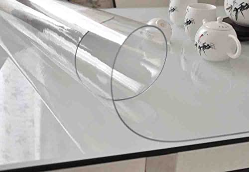 Nappe en PVC transparent imperméable pour éliminer les taches de table - 4