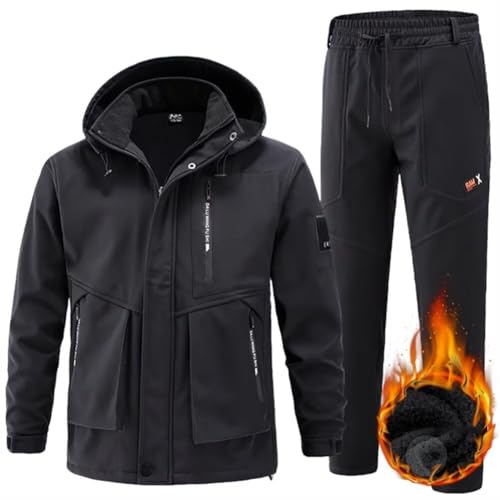 [HUALIANYI] }Eep[J[ ㉺Zbg Y N EChu[J[ h  Wp[ }EeWPbg ㉺Zbg JWA ~^[WPbg ƕ AEghA oR ނ 傫TCY H~(3XL ubN)