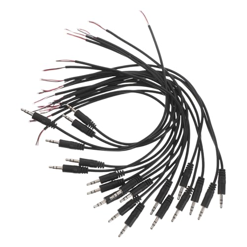 20 cables jack 3.5mm macho a cable de audio AUX
