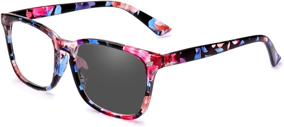 Jcerki Myopia glasses Distance nearsighted glasses Black Frame Unisex Glasses