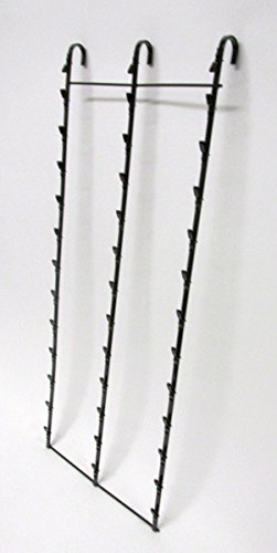 New 3 Strips 39 Clip Potato Chip, Candy & Snack Black Hanging Display