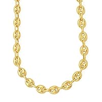 Algopix Similar Product 6 - 14k Yellow Gold Mariner Link Chain Mens