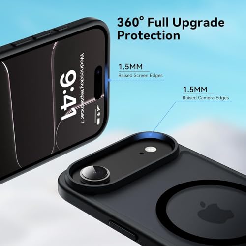 Image of EGOTUDE Frosted Case for iPhone (iPhone Air) Black
