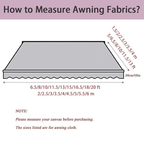 Toile de rechange rétractable haut de gamme en polyester vert - 7