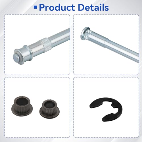 Kit de réparation de charnière de porte avec ressort compatible 38419 93356553 - 7