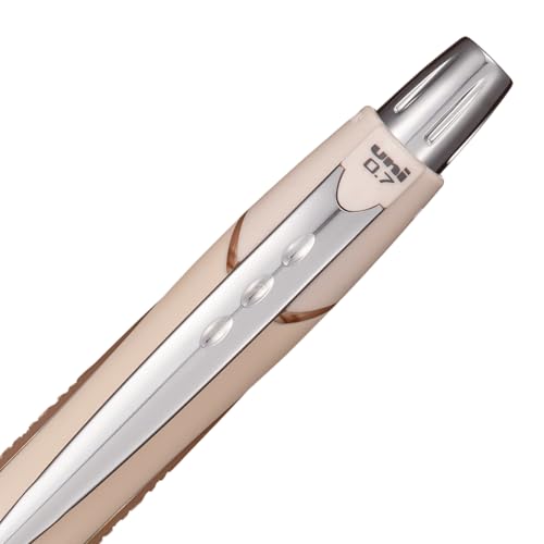 Image of Uni-Ball Jetstream RT Ballpoint Pen, Fine Point (0.7mm), Ivory Barrel, Black Ink, 6 Pens