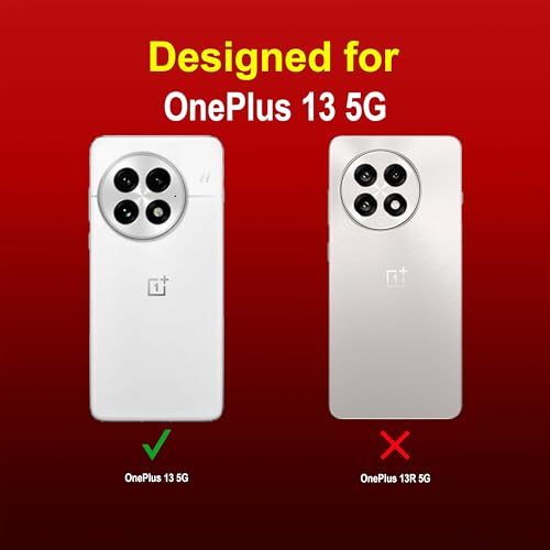 Image of Zapcase Back Case Cover for OnePlus 13 5G | Compatible for OnePlus 13 5G Back Cover | Liquid Silicon Magic Case with Camera Protection | Red