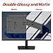 Ceydebne 23 Inch Privacy Screen for Monitor with 16:9 Widescreen Monitor Blue Light Screen Protector - Anti-Glare - Anti-Scratch Protector Film for Data Confidentiality Privacy Shield [2 Pack]