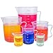 GZcaiyun 6 Stk Messbecher mit Griff, Kunststoff Messbecher Set 50/100/250/500/1000/2000ml, Dosierhilfe für Autopflege, Labor, Küche Backen und Kochen Kunststoff 100 günstig Kaufen-GZcaiyun 6 Stk Messbecher mit Griff, Kunststoff Messbecher Set 50/100/250/500/1000/2000ml, Dosierhilfe für Autopflege, Labor, Küche Backen und Kochen
