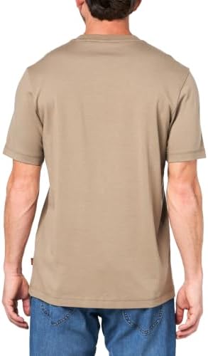 BOSS, Ice Logo Cotton Blend T-Shirt, Olive Night, M - 1
