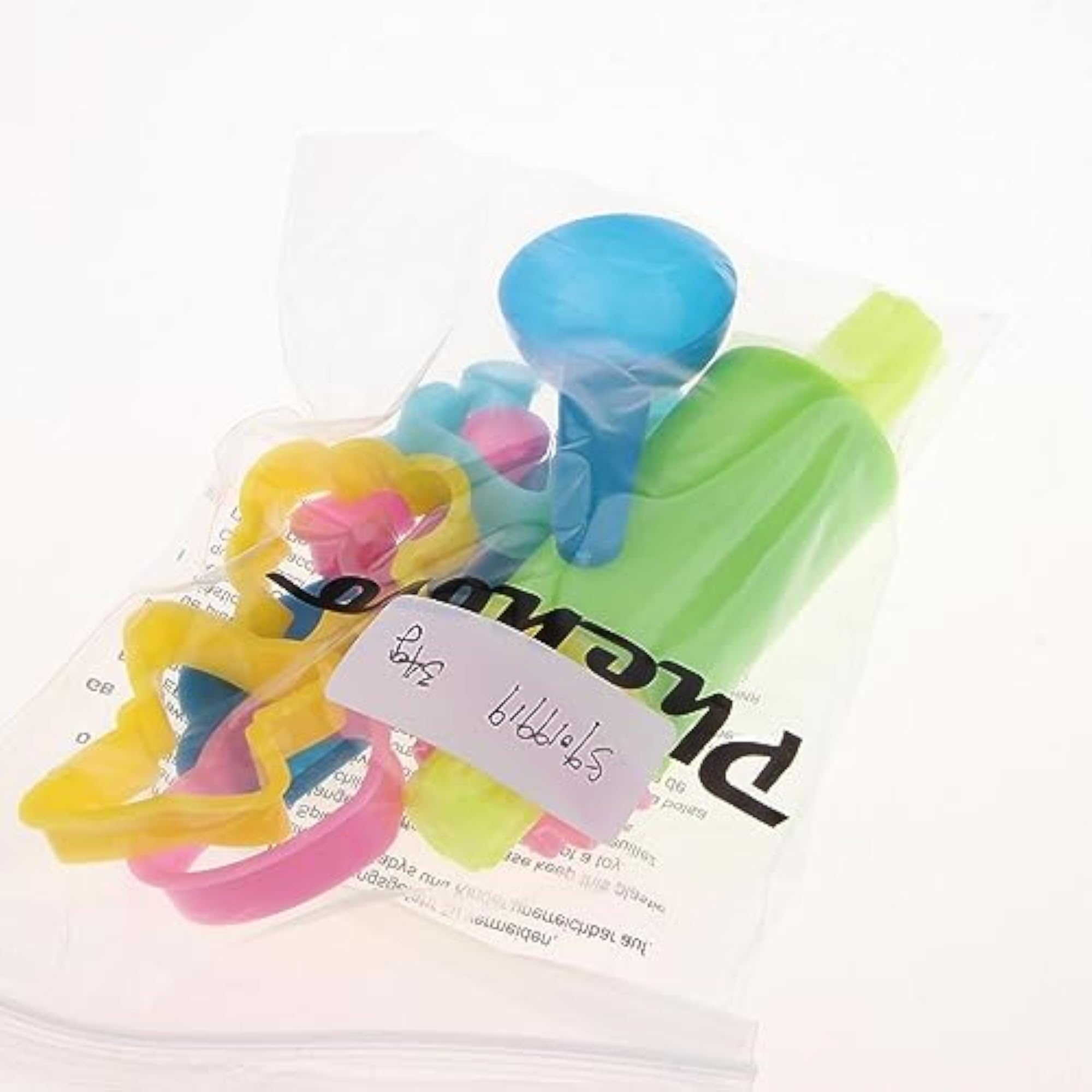 Plastic Kids Clay Dough Cutters Rollers Moulds Set, 10pcs