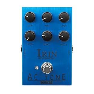 Features of this distortion pedal really provide flexibility and different sounds, it is able to, full, distort a large amount of tones Simulate the sound of, from low gains overdrives to thick, full, distorted 3-band EQ section and, gains and voice ...