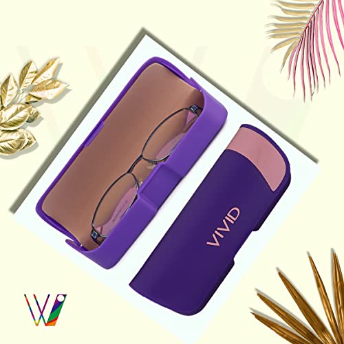 Image of VIVID Vision Unisex Adult Lightweight Eyewear Specs Case Cover | Protect Eye Glasses | Chashma Dibbi | Sunglass Box