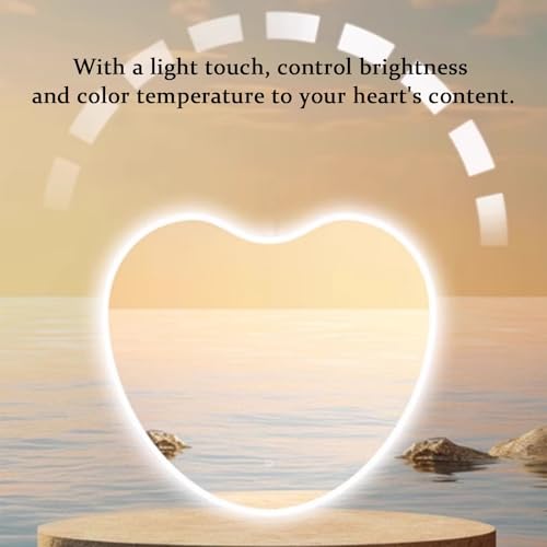 Miroir sans cadre design luxe diamant avec éclairage LED blanc 20in - 4