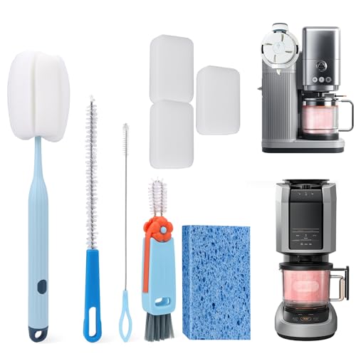 XANGNIER Ice Cream Maker Machine Cleaning Brush Kits,6 Pcs Icecream Maker Cleaner Brush Tools Accessories