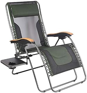 PORTAL Oversized Mesh Back Zero Gravity Recliner Chairs, XL Padded Seat Adjustable Patio