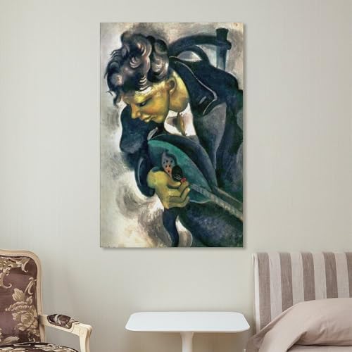 Marc Chagall Impression sur Toile David Tableau Moderne de Qualité - 7