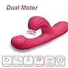 Portable Wireless Massage for Women 2-in-1 with Wave Movements and Air Pulse USB Rechargeable 10 Vibration Modes Comfort Silicone Couple Wellness Relaxation