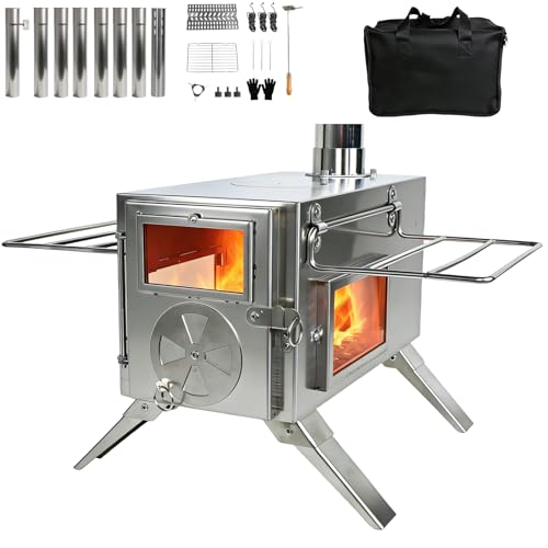 Portable Hot Tent Wood Stove