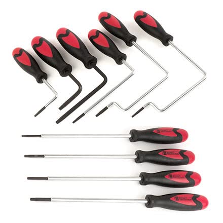 StewMac Gripper Truss Rod Wrenches, Set of 10 (6099)