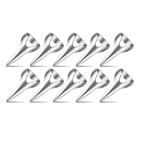 10Pcs Silver Hair Parting Retro Punk Hair Selecting Tools Gothic Nail Finger Cosplay Claws Metal Full Finger Ring for Hair Braiding Curling Styling Hair Extensions Hair Extensions Wigs and Accessories