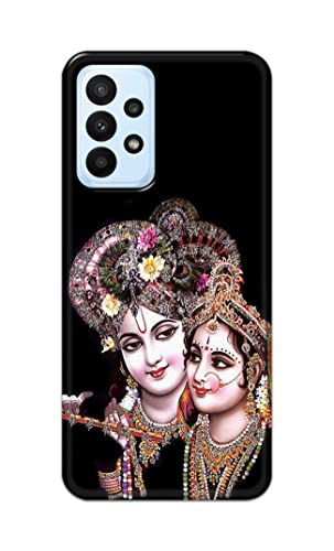 Image of PRINTFIDAA� Printed Hard Back Cover Case for Samsung Galaxy A23 4G | Samsung Galaxy A23 5G Back Cover (Radha Krishna) -2808