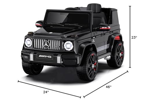 Anpabo BBH-003 24V 4Wd Licensed Mercedes-Benz G63 Ride On Car W/Parent Remote Control, 4Wd/2Wd Switchable, Real-Time Battery Level, Led Headlight & Music Player, Ideal Electric Car For Kids thumb #6