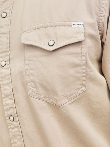 Image of Jack & Jones Men's Jjesheridan Shirt L /S Noos Jjesheridan Shirt L /S Noos (Pack of 1)