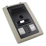 APPERFiT Overhead Console Housing w/Light & Lens for Interior Roof Compatible with 2009-2024 Ram 1500 2500 3500 4500 5500 Truck Accessories Parts Interior Dome Map Reading Light