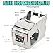 Industrial Automatic Label Dispenser with Wrinkle-Free Technology: 130mm/S Peeling Speed, 5-180mm Adjustable Width, 25-75mm Core Compatibility, for Flat Labels 180MM