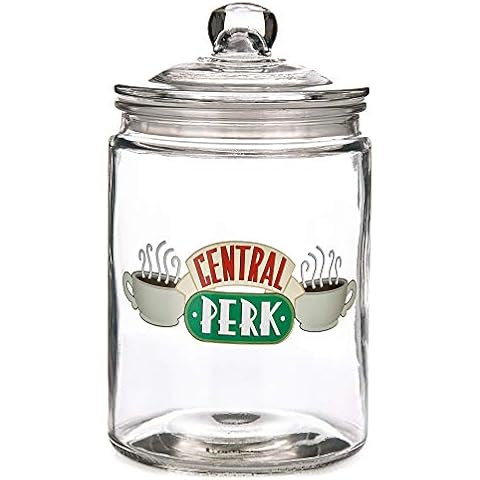 Tarro para galletas de vidrio de Perk de tamaño grande Cover