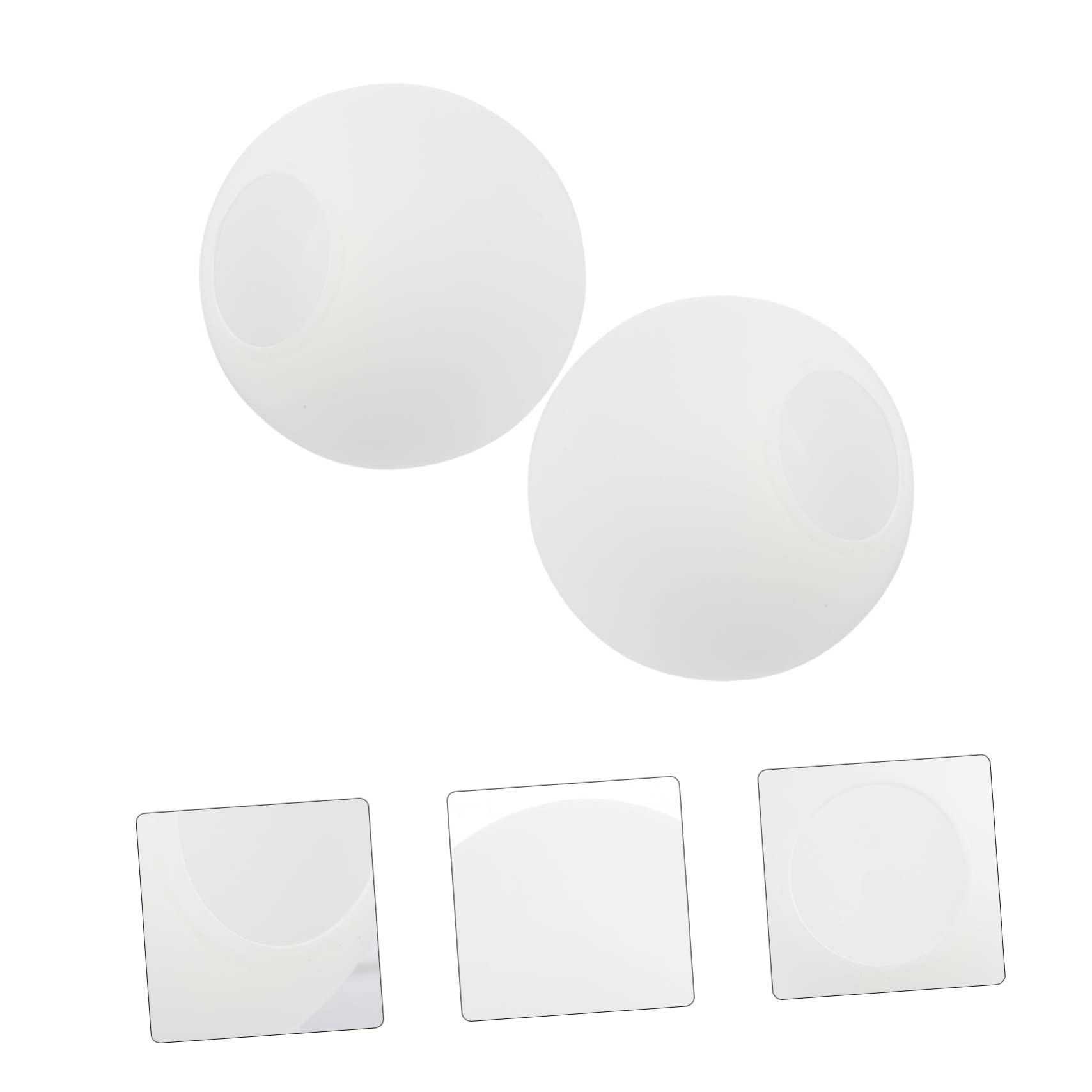 SHINEOFI 2 Pièces Écran de Lampe de Bureau Craquelé Lot de Abat Jour Décoratif pour Lampe de Table Plafond pour Doux Votre Chambre Bureau