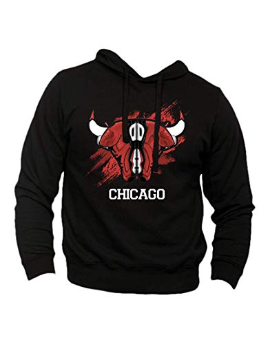 Generico Felpa con Cappuccio Chicago Basket NBA