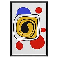 SIGNWIN Framed Canvas Wall Art Colorful Geometry Painting Canvas Prints Home Artwork Decoration for Living Room,Bedroom - 16