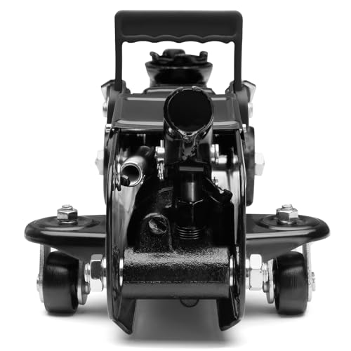 Deuba® hydraulischer Wagenheber 3 Tonnen Hubhöhe 135-400mm inkl. Gummiauflage Tragegriff KFZ Auto...