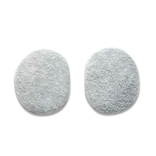 EarCaps Fleece Bandless Ear Warmers/Ear Muffs For Men & Women (Glacier, Medium)