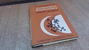 Hardcover An Introduction to Comparative Biochemistry Book