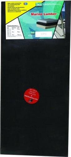 Taco Metals Marine Lumber Sheet, 24 x 54 x 1/2-Inch, Black