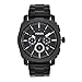Produktbild Fossil Machine uhr für Herren, Chronographenwerk mit Edelstahl- oder Lederarmband, Tiefschwarz, 45MM